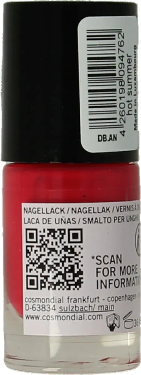 Benecos Vegan Nagellak Hot Summer - 5ml Beige