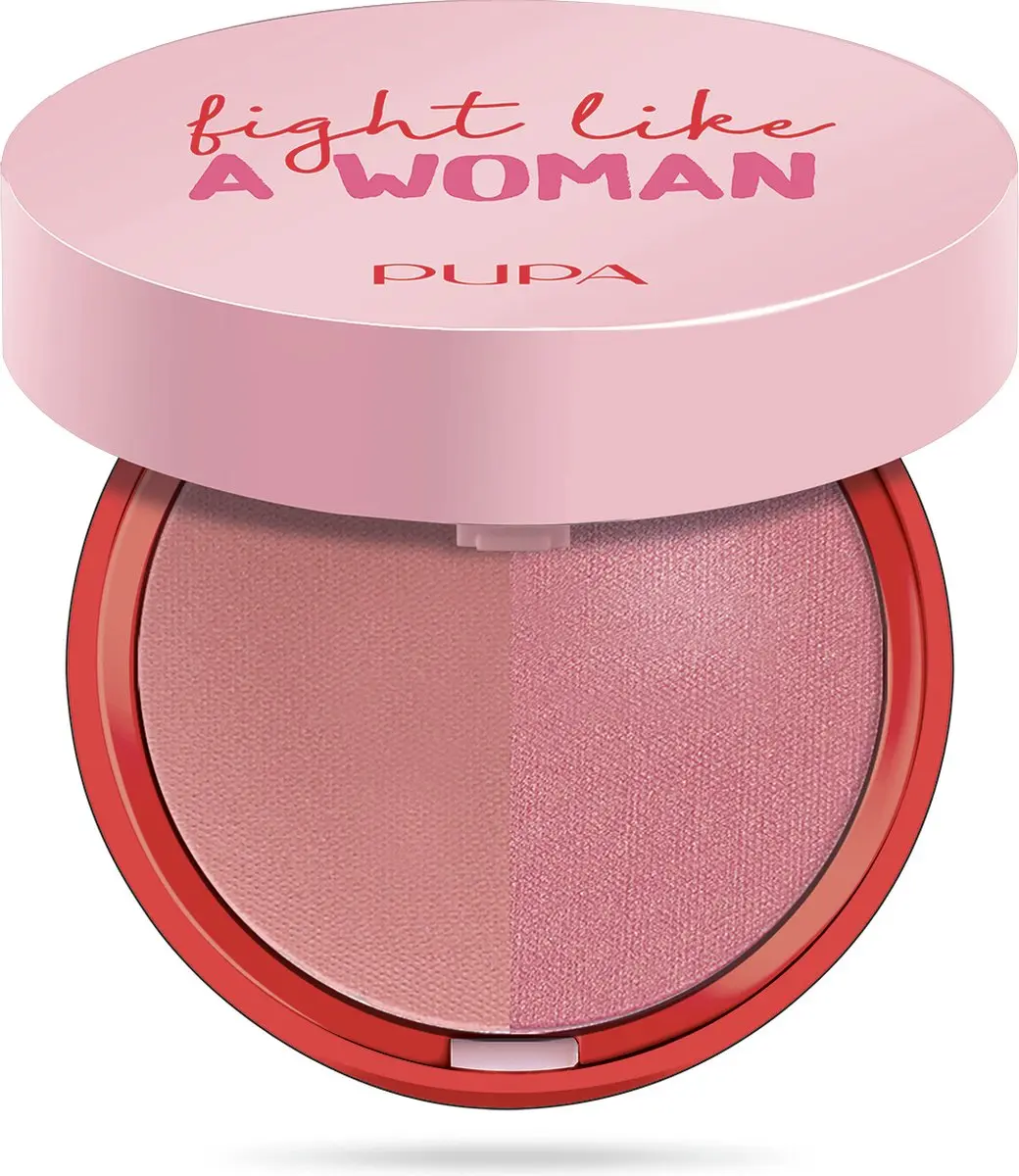 Pupa Milano Fight Like a Woman Duo Extreme Blush 001 Wild Rose