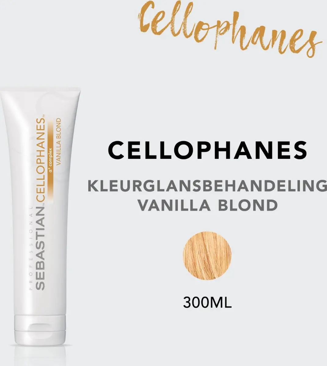 Sebastian Professional Cellophanes Vanilla Blond 150ml - afbeelding 6 van 6