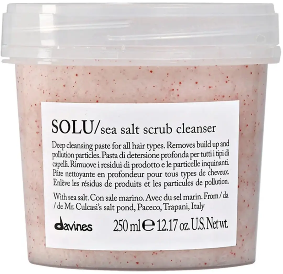 Davines SOLU Sea Salt Scrub Cleanser 250ml