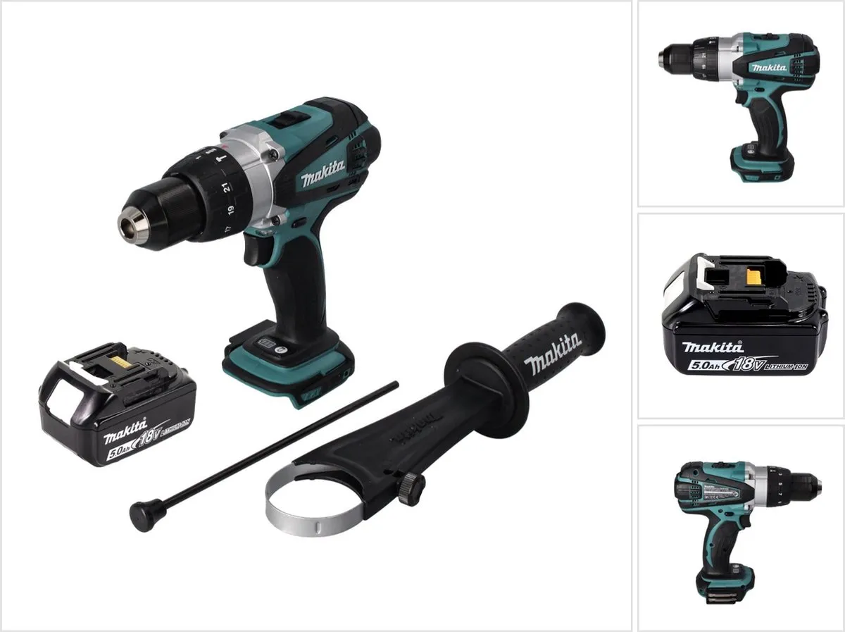 Makita DHP 458 T1 Klopboormachine 18V