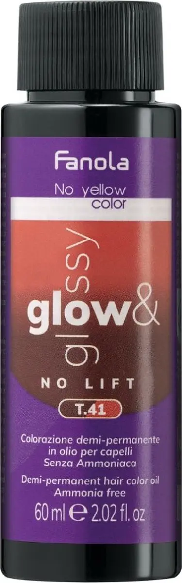 Fanola Glow & Glossy Toner T.41 60ml