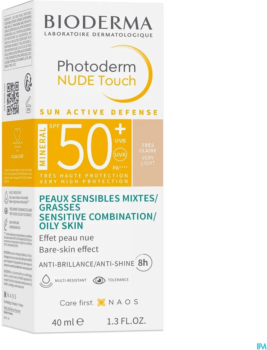 Bioderma Photoderm Nude IP50+ 40ml