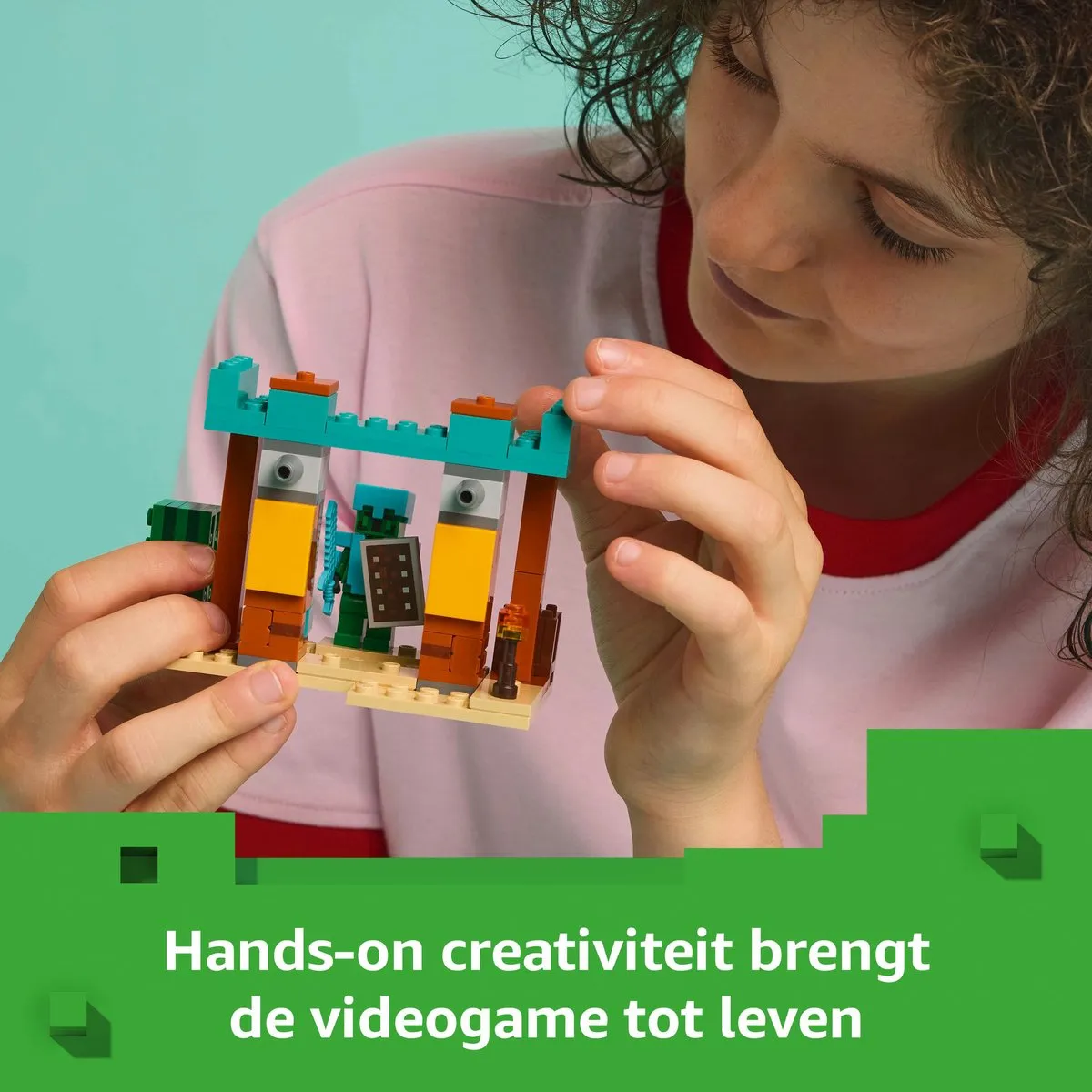 LEGO Minecraft De Illagers in de Woestijn 21267 - 105 Stukken