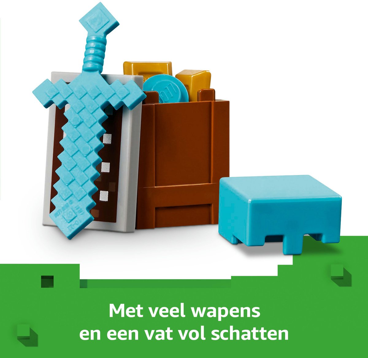 LEGO Minecraft De Illagers in de woestijn gamingset voor kinderen - 21267