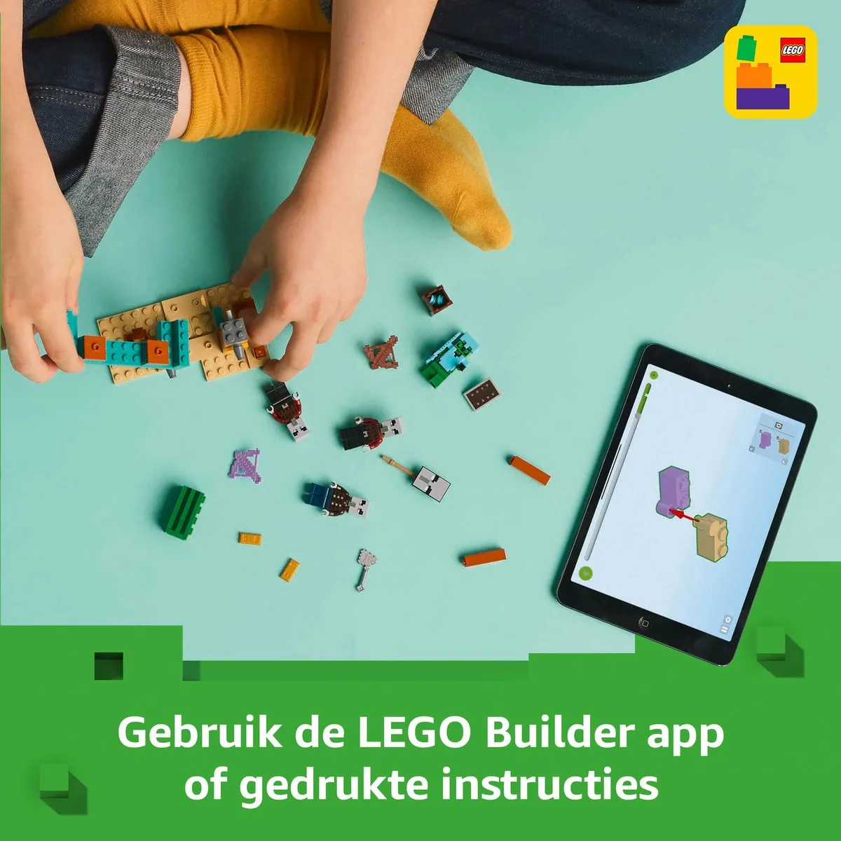 LEGO Minecraft De Illagers in de Woestijn 21267 - 105 Stukken