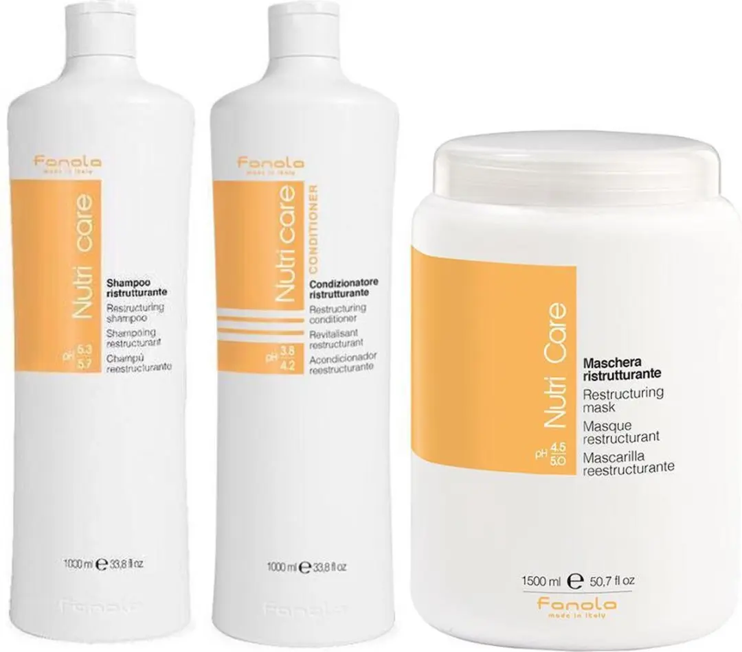 Fanola Nutri Care XL Droog Haar Pakket 3500ml