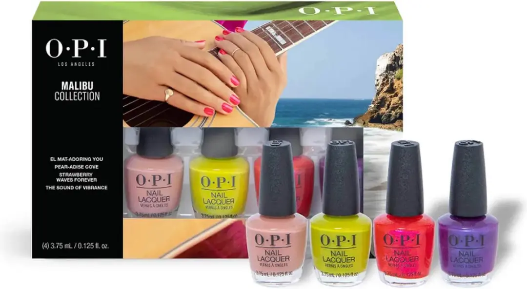 O.P.I. Malibu Collection Nagellak - 4x3,75ml - Multicolor