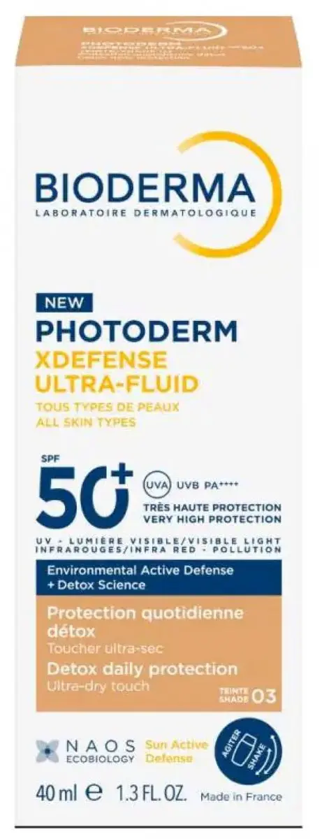 Bioderma Photoderm XDefense Ultra-Fluid SPF 50+ 40ml - Gezicht