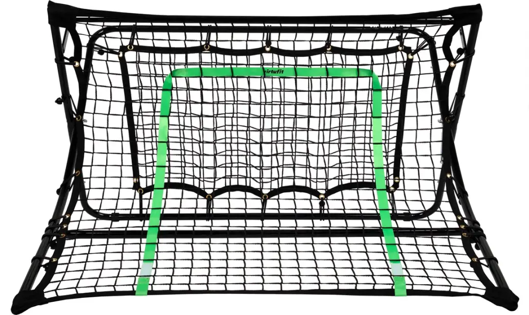 VirtuFit Combi Rebounder Kickback - 113x106cm - Zwart