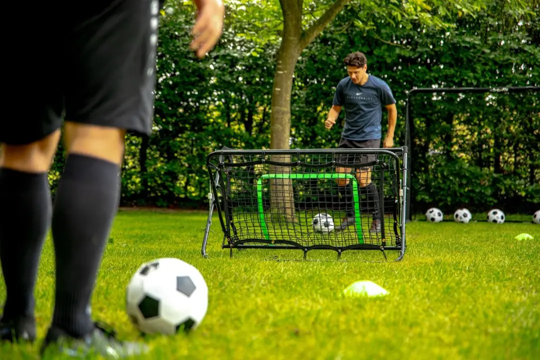 VirtuFit Combi Rebounder Kickback - 113x106cm - Zwart - afbeelding 6 van 6