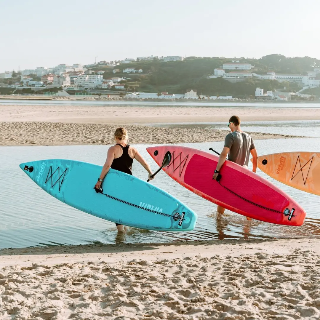 VirtuFit Voyager Opblaasbaar SUP Board 381cm - Max. 180kg - Beige