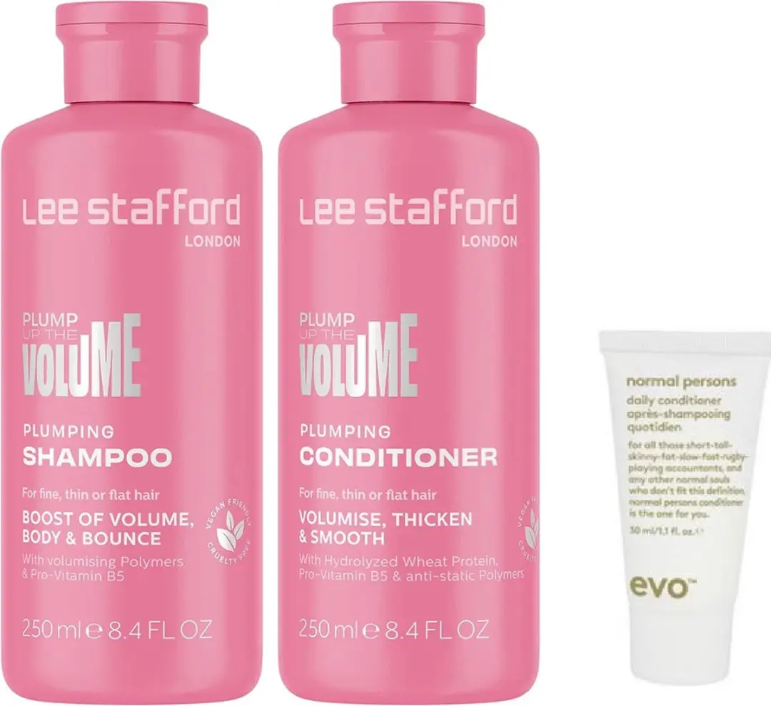 Lee Stafford Bigger Fatter Fuller Shampoo & Conditioner 250ml