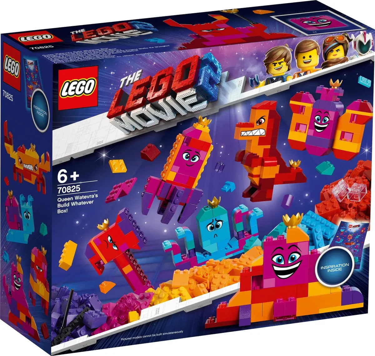 LEGO The Movie 2 Koningin Watevra Bouwset 70825