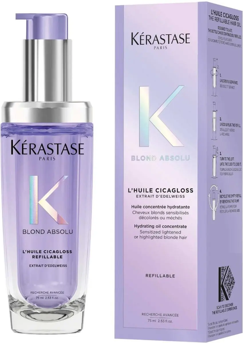 Kérastase Blond Absolu Cicagloss Navulbare Olie 75ml