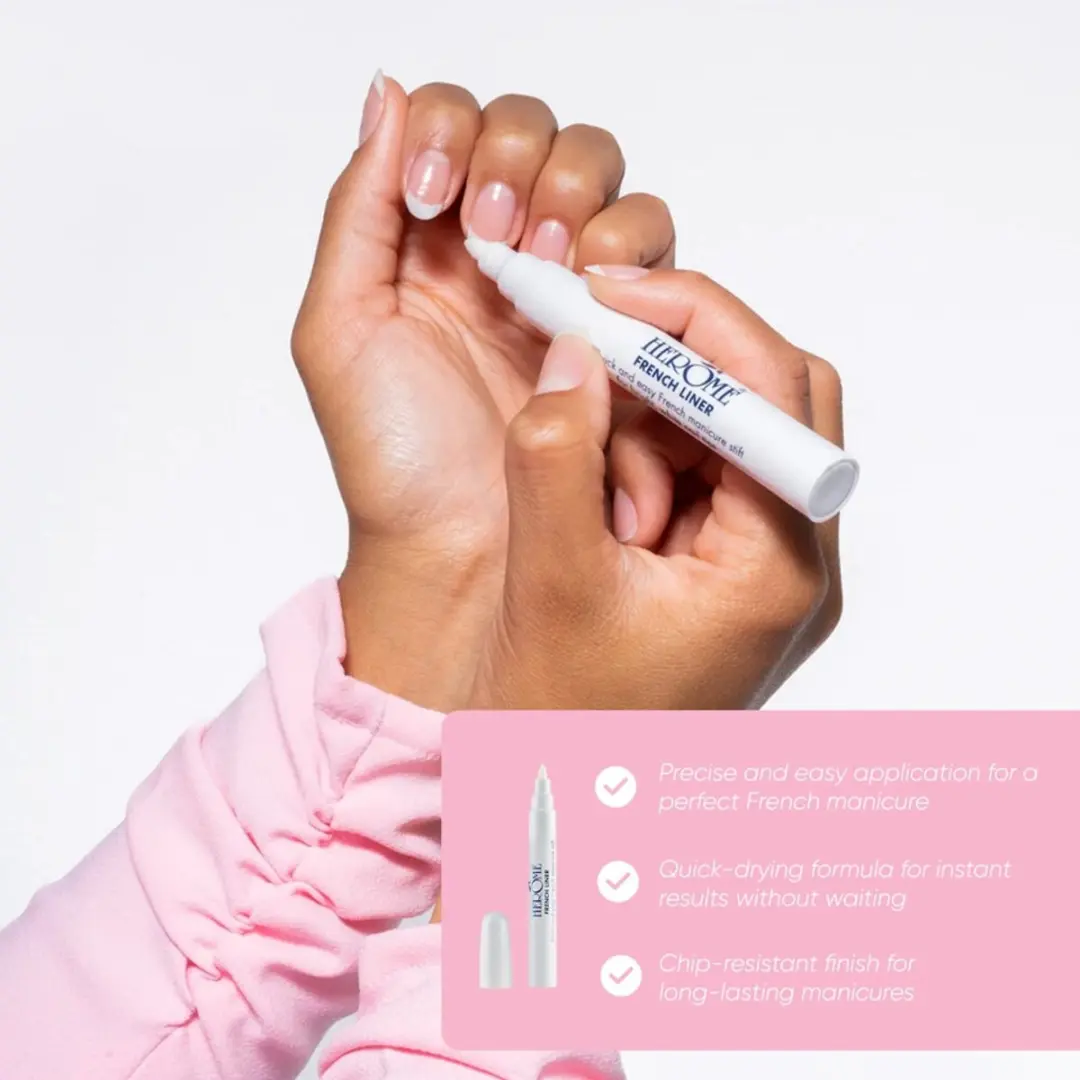 Herome French Liner Manicurestift 5ml - Wit