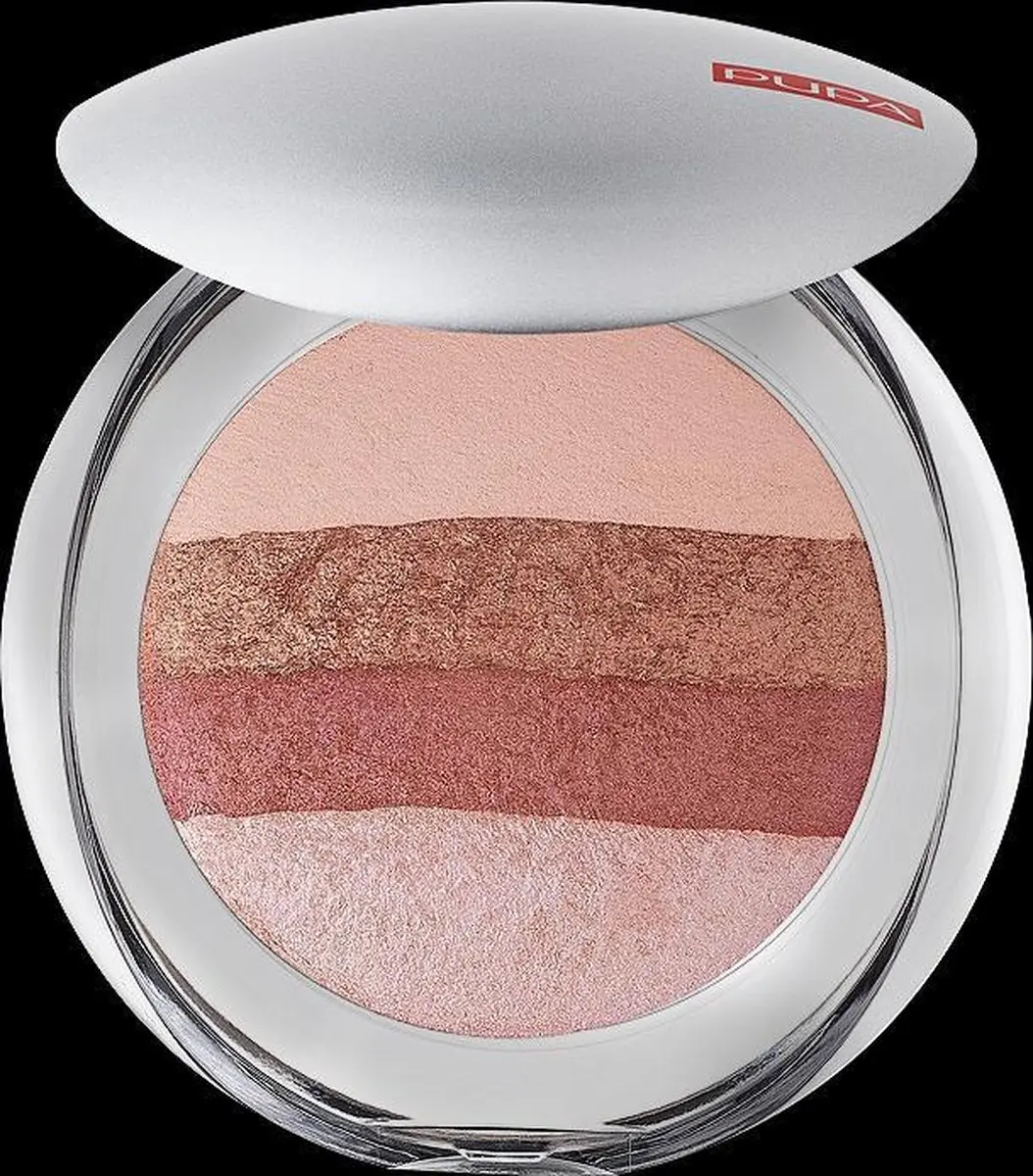 Pupa Milano Luminys Baked All Over 01 Stripes Roze - 9g