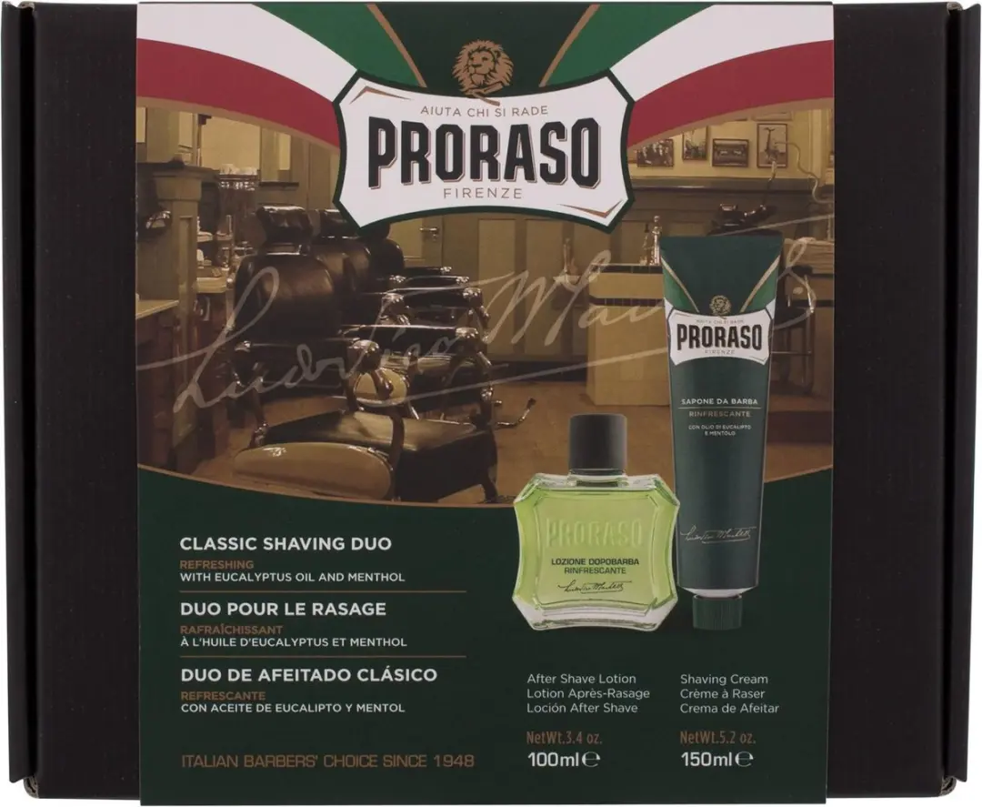 Proraso Afeitado Clásico Refreshing Set