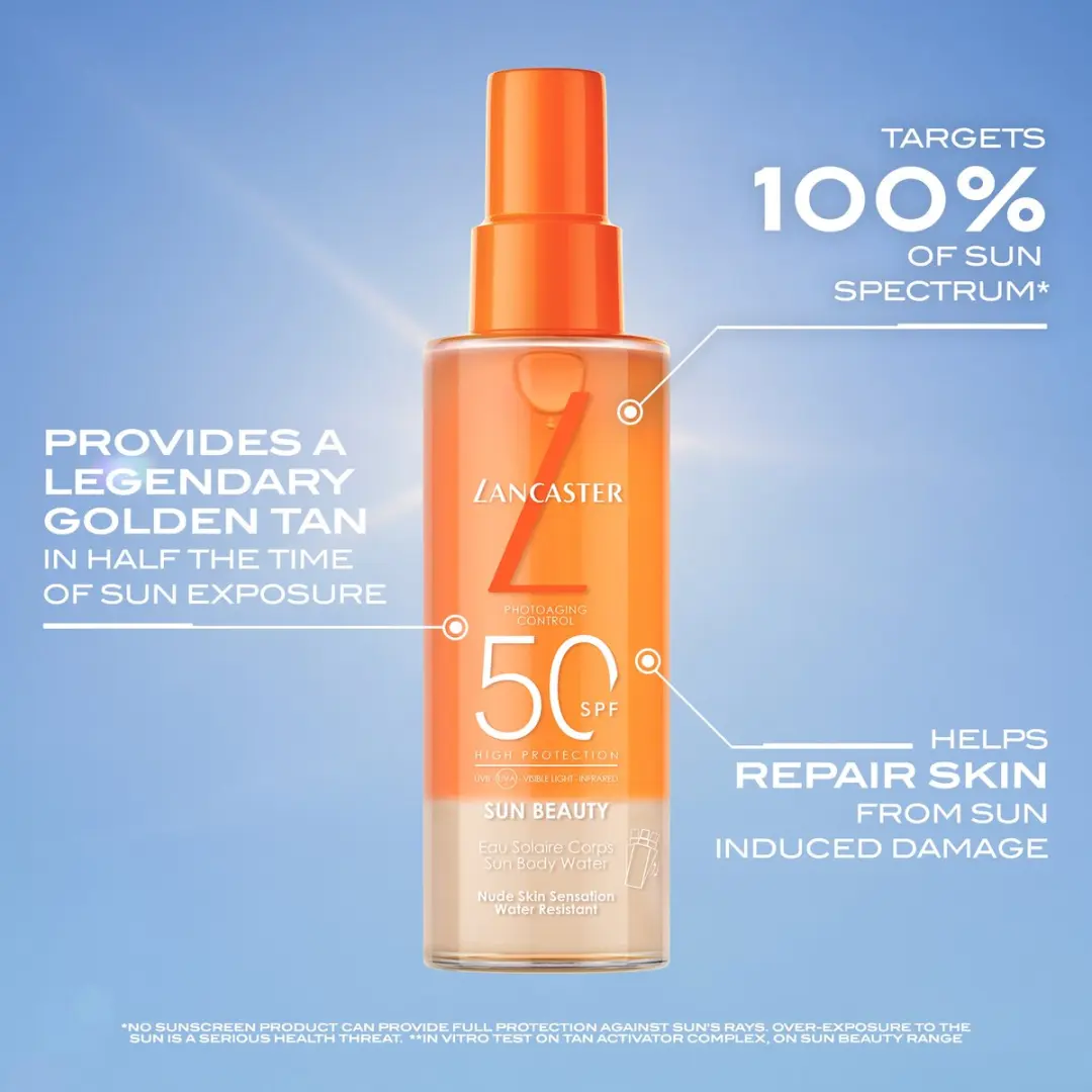 Lancaster Sun Beauty Water SPF50 150ml