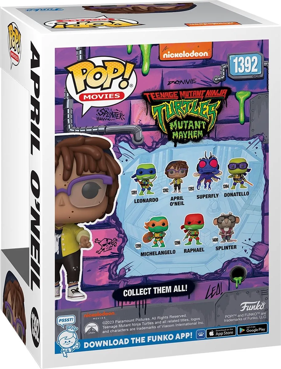 Funko Pop TMNT April O'Neil #1392 - Multi