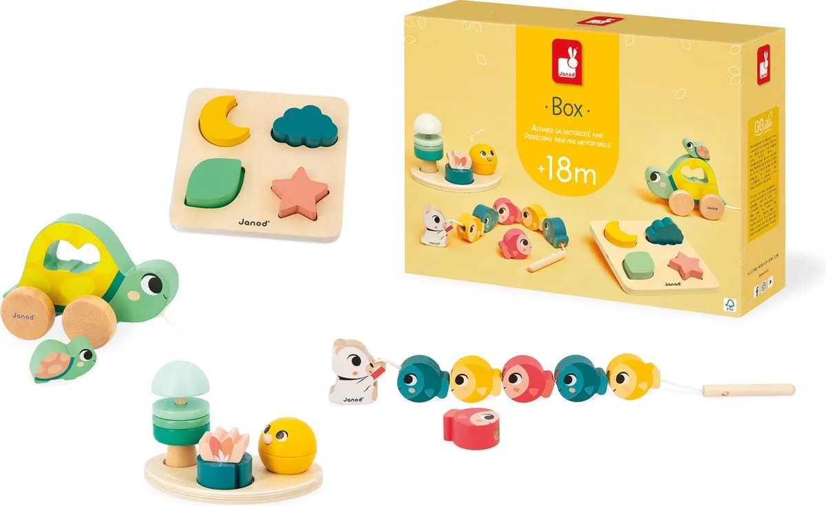 Janod Box 18 Maanden Fijne Motoriek 370021