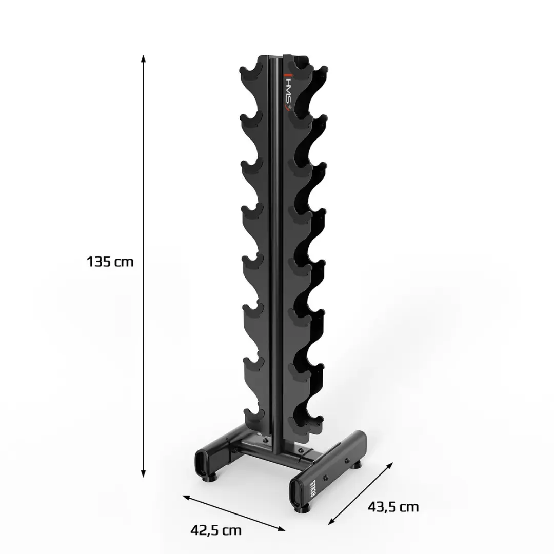 HMS Premium Dumbbell Toren - Zwart