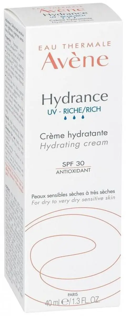 Avène Hydrance UV Dagcrème SPF20 40ml