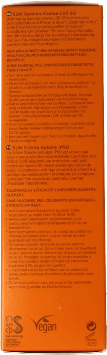 Annemarie Börlind SUN Anti Aging Zonnebrandcrème 75ml