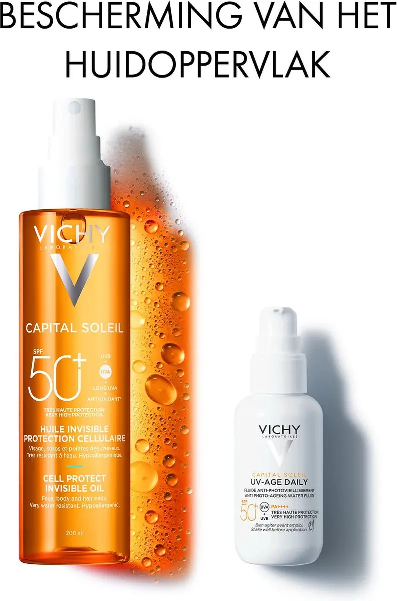 Vichy Capital Soleil Onzichtbare Oliespray SPF50+ 200ml