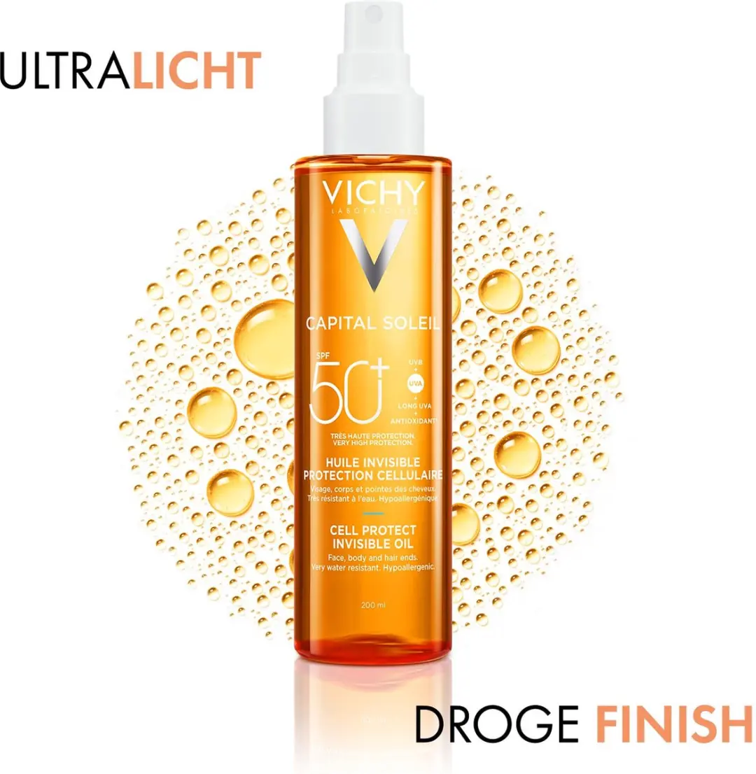 Vichy Capital Soleil Onzichtbare Oliespray SPF50+ 200ml