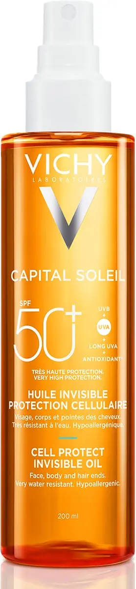 Vichy Capital Soleil Onzichtbare Oliespray SPF50+ 200ml