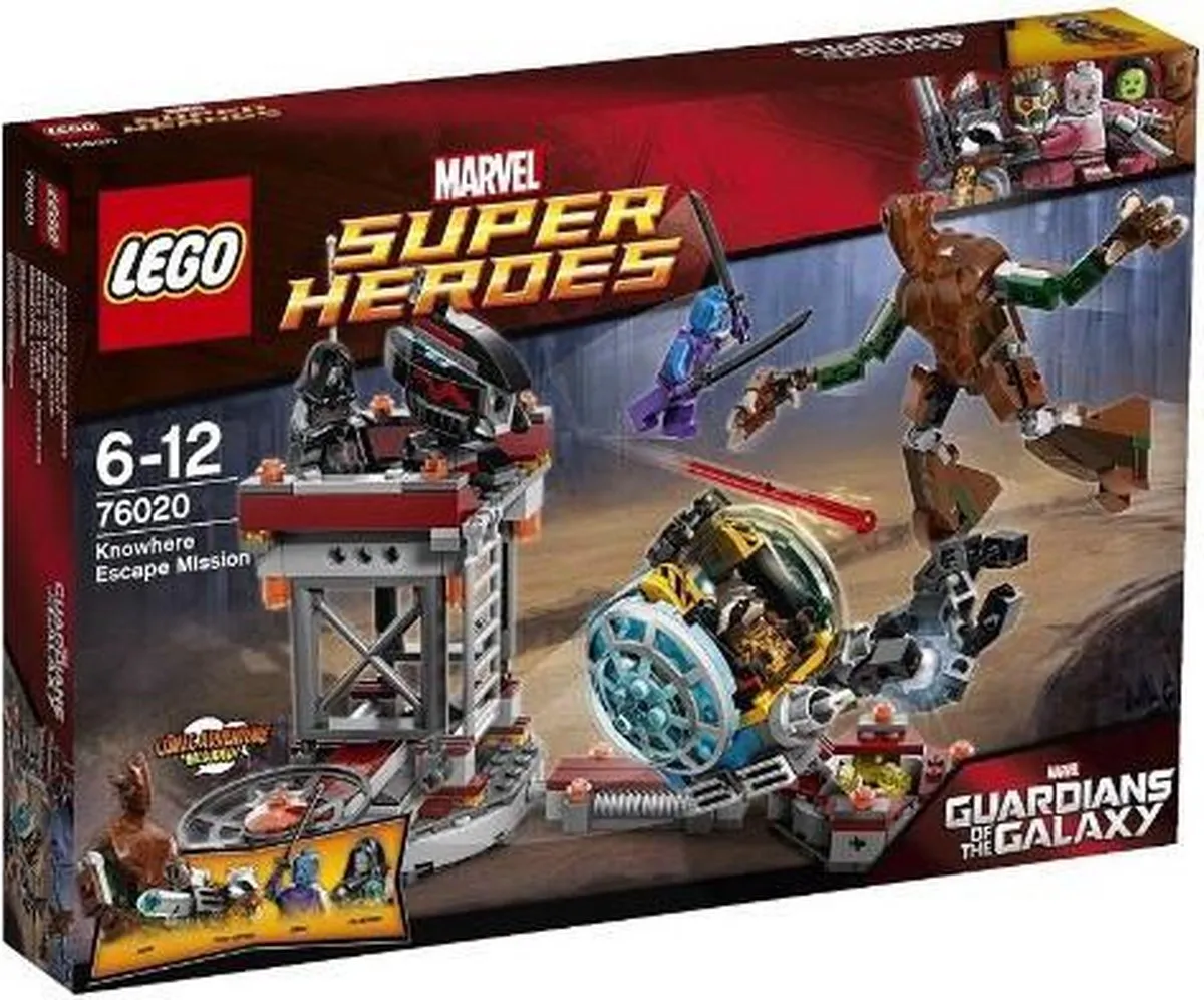 LEGO Super Heroes Knowhere Ontsnappingsmissie 76020