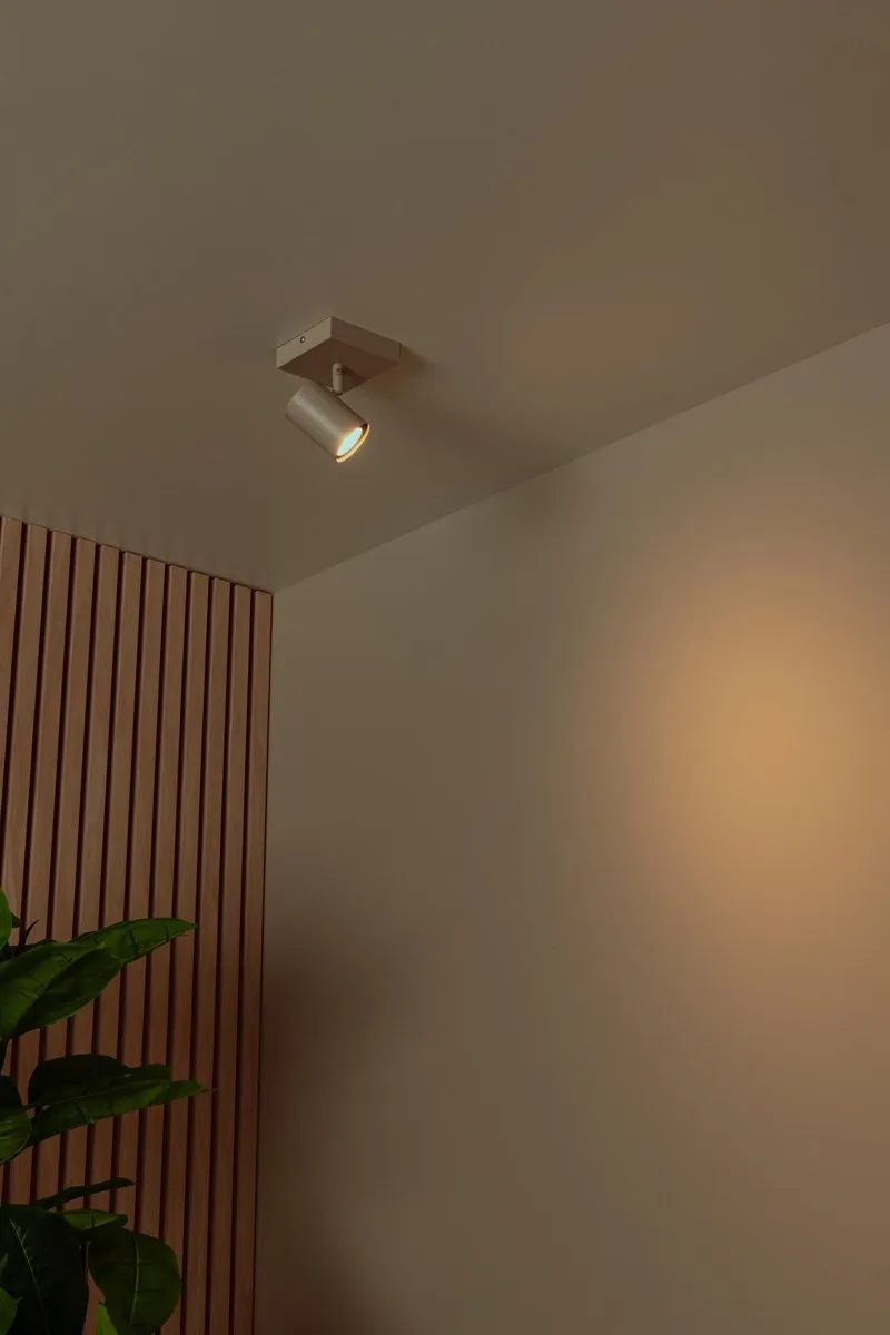 Lucide Jasper Plafondspot GU10 - Taupe