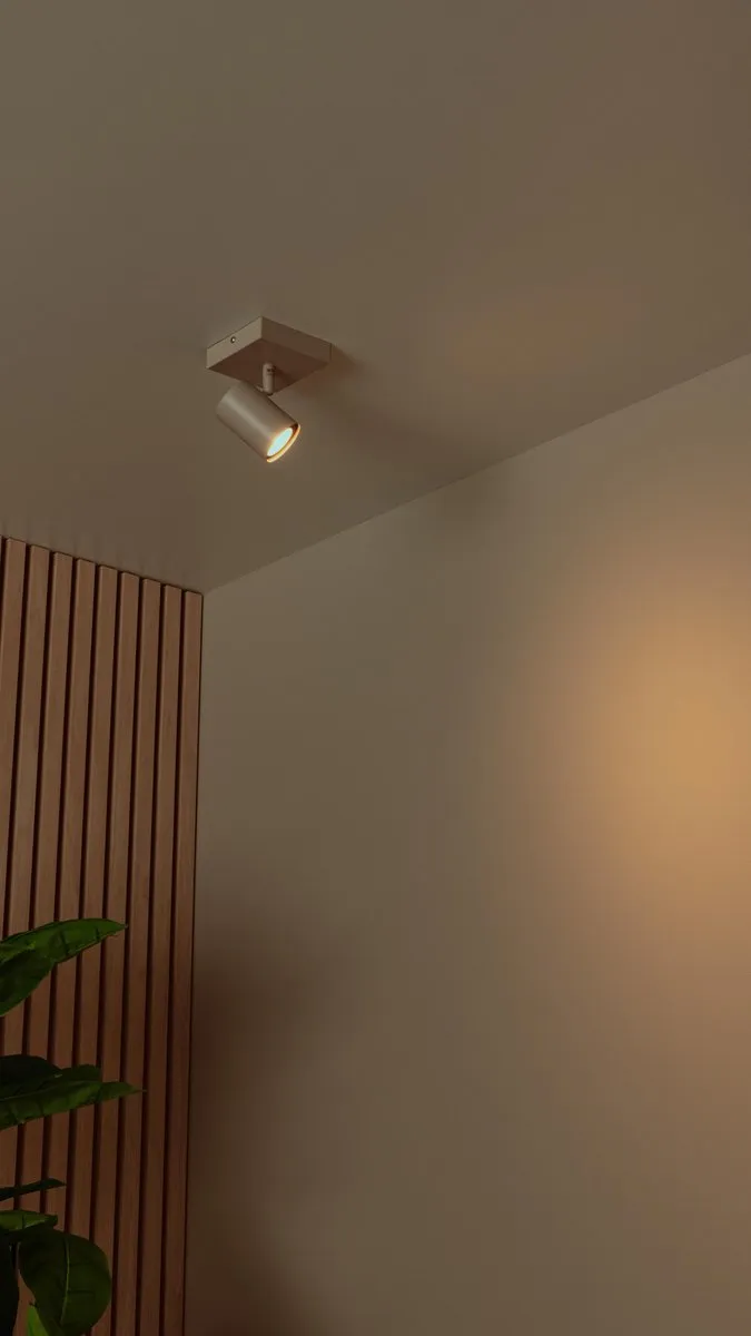 Lucide Jasper Plafondspot GU10 - Taupe