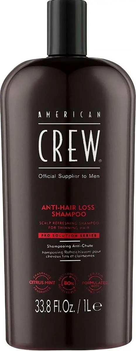 American Crew Anti-Hair Loss Refreshing Shampoo 1000ml