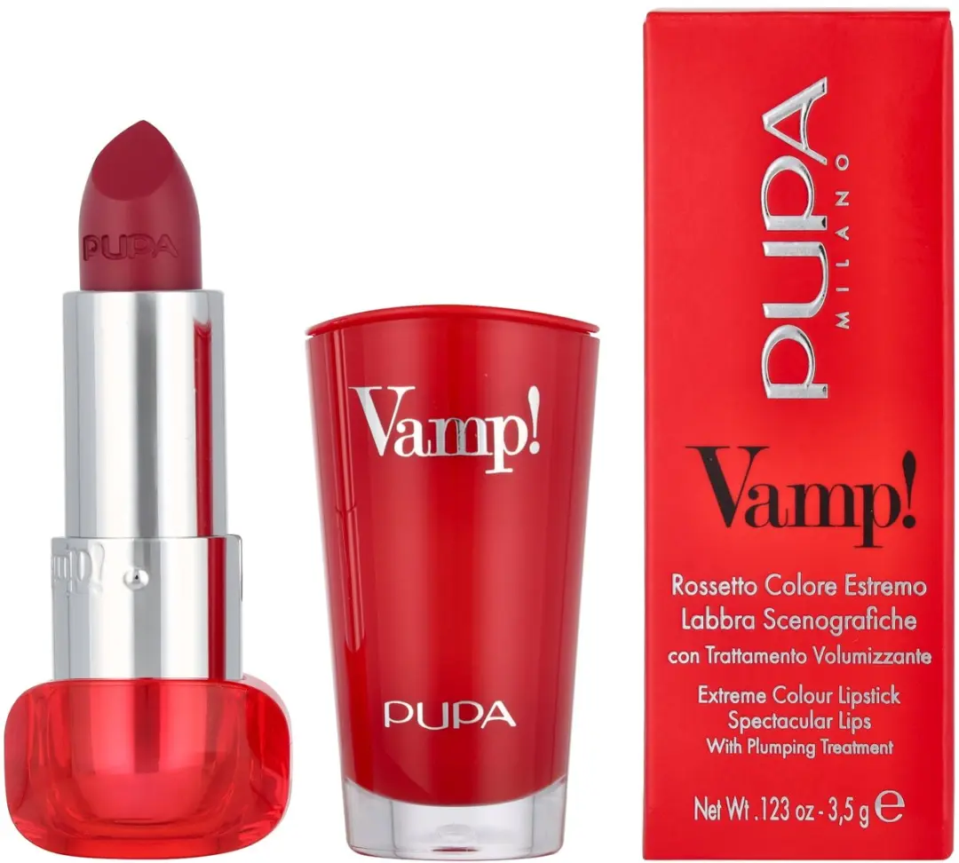 Pupa Milano Vamp! ExtreMe Colour Lipstick 201 Black Cherry - 3,5 g