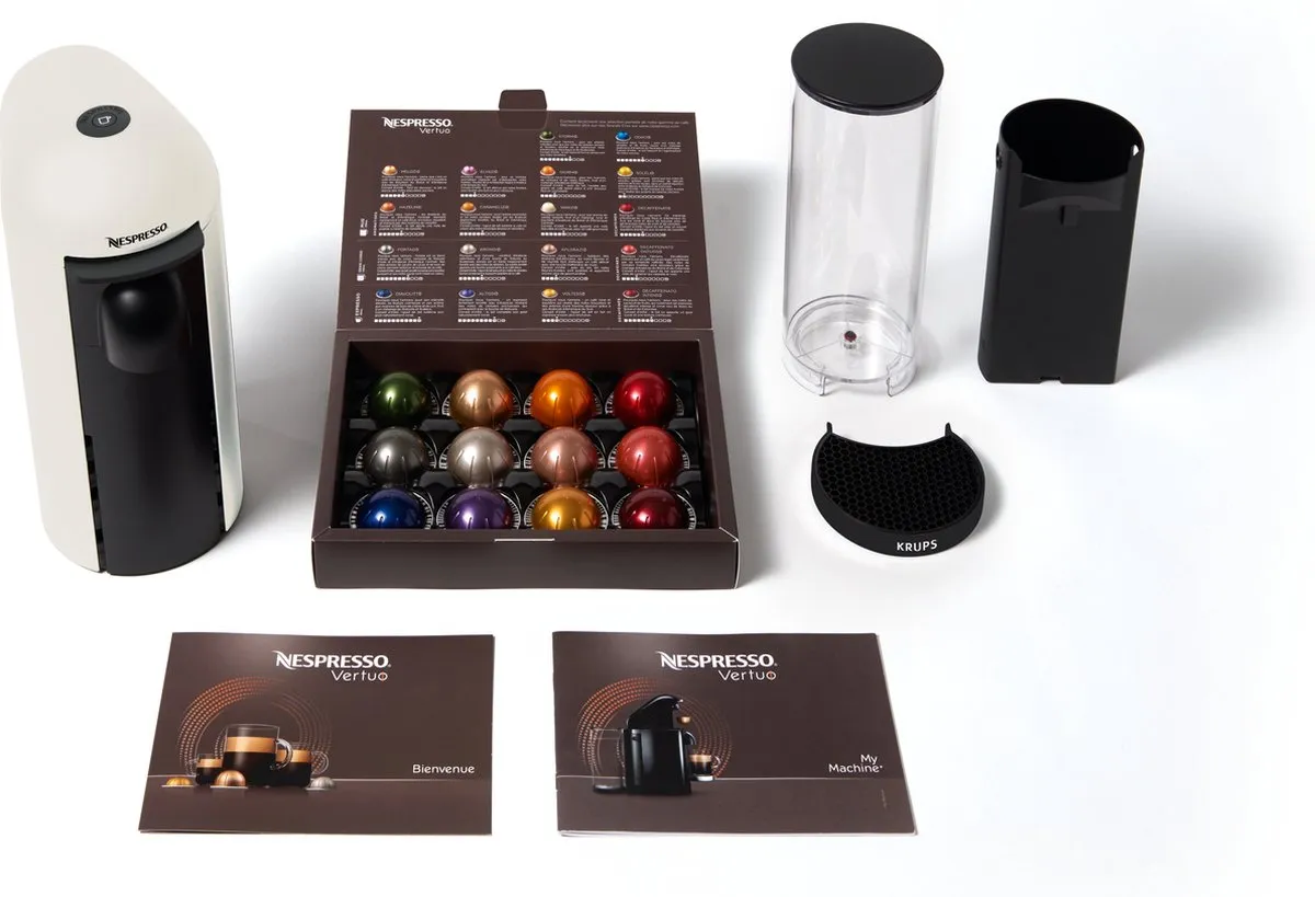 Krups Vertuo+ XN9031 Koffiezetapparaat - Nespresso Original - Wit - afbeelding 6 van 6