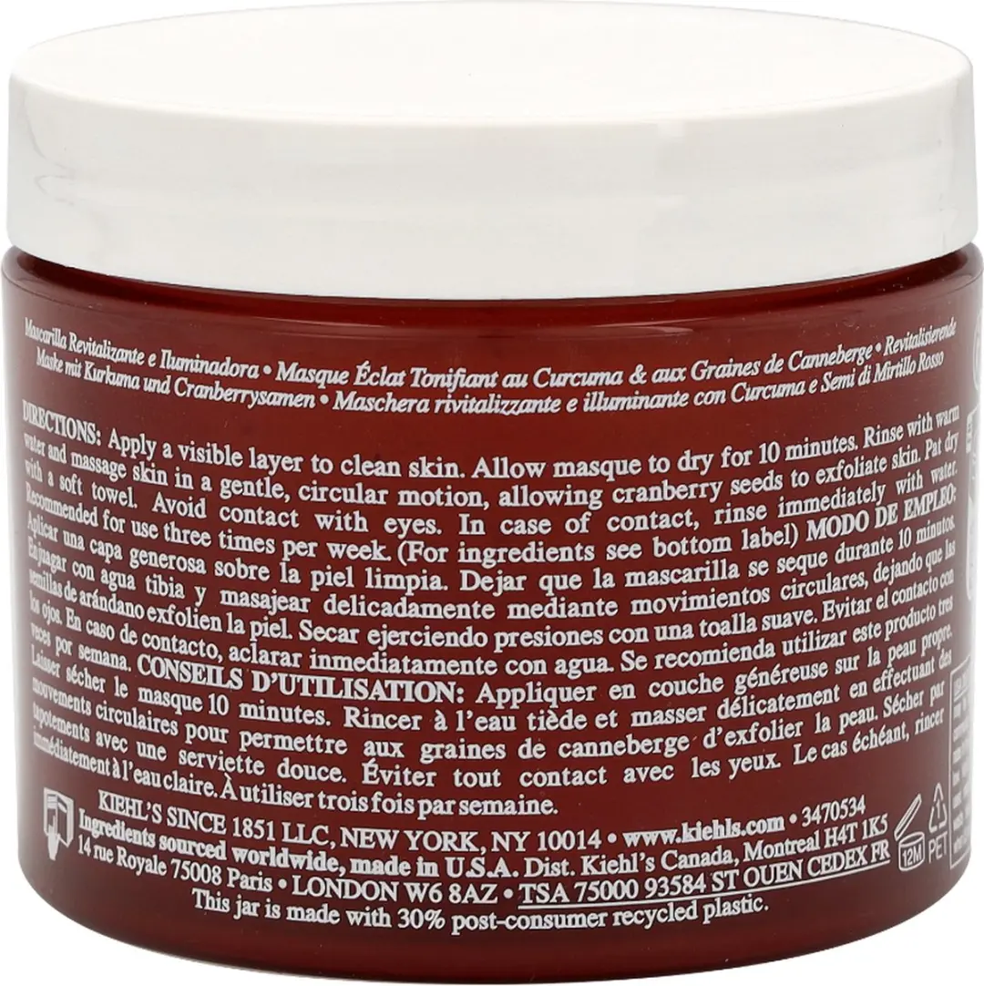 Kiehl's Turmeric & Cranberry Seed Energizing Radian 100ml