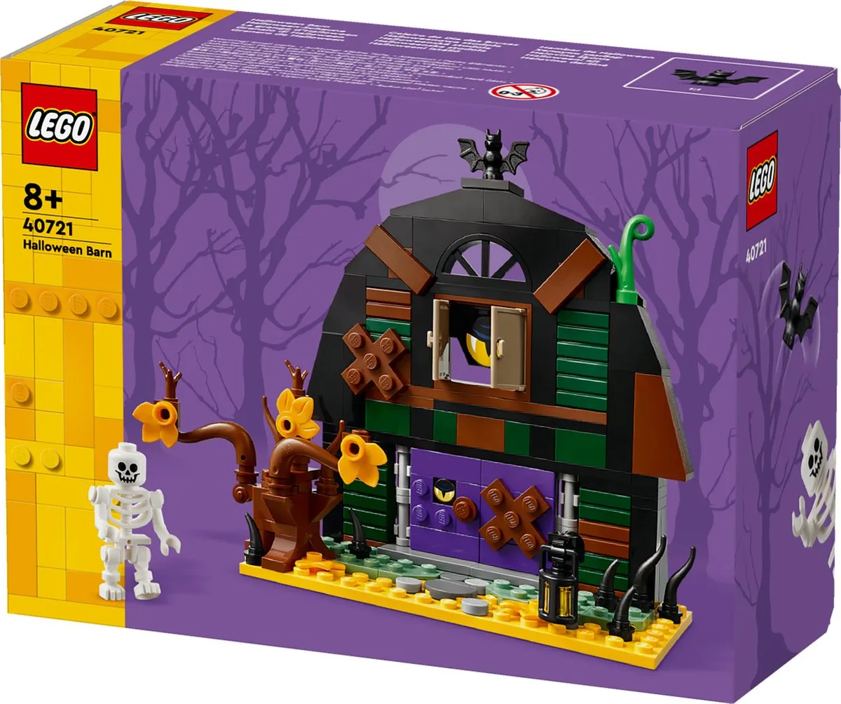 LEGO Halloweenschuur 40721 - 2 Stukken - Multicolor