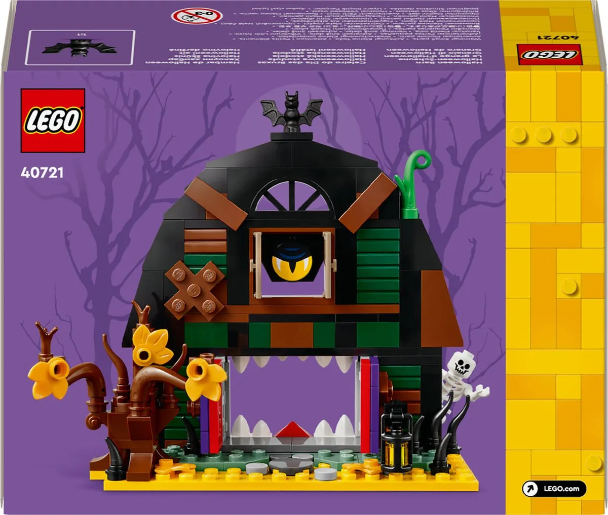 LEGO Halloweenschuur 40721 - 2 Stukken - Multicolor