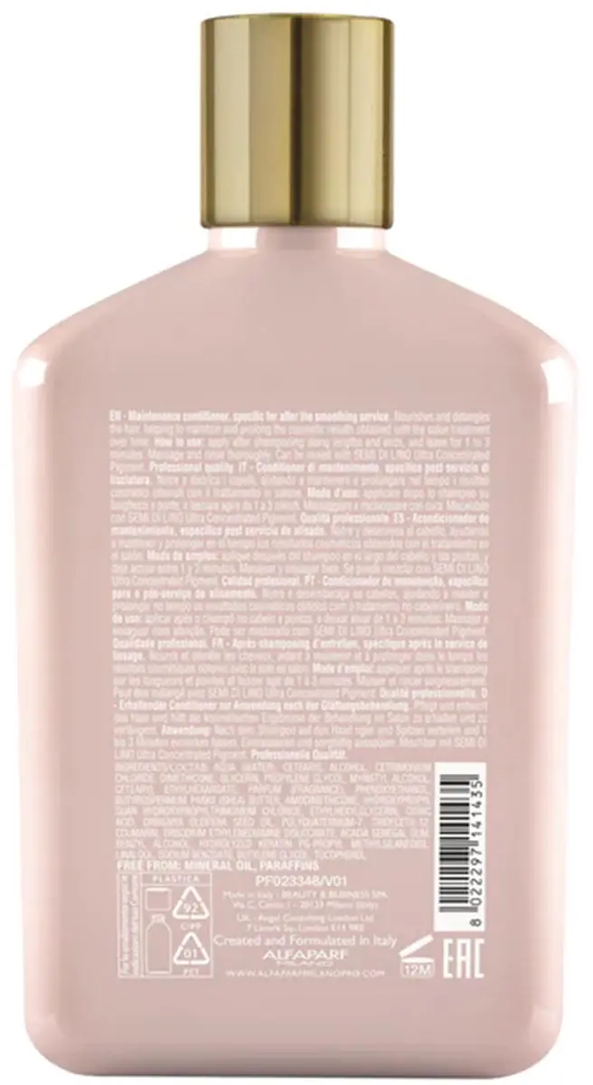 Alfaparf Milano Lisse Design Keratin Therapy Conditioner 250ml