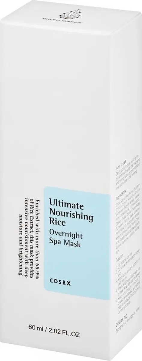 CosRx Ultimate Nourishing Rice Overnight Mask 60ml