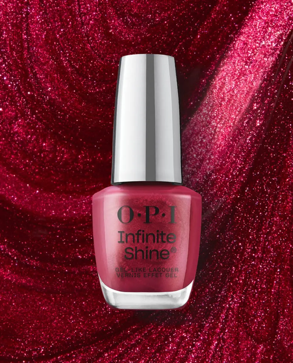 O.P.I. Infinite Shine Nagellak - I'm Not Really A Waitress 15ml - Rood