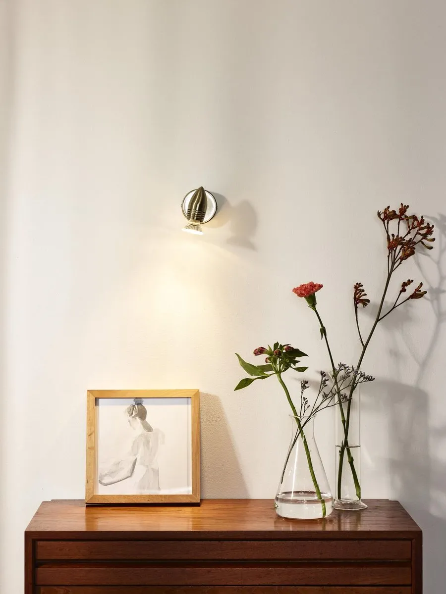 Lucide CARO-LED Plafondspot GU10 5W 2700K - Mat chroom
