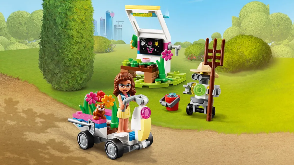 LEGO Friends Olivia’s Bloementuin 41425 - 92 Stukken