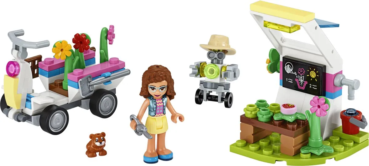 LEGO Friends Olivia’s Bloementuin 41425 - 92 Stukken
