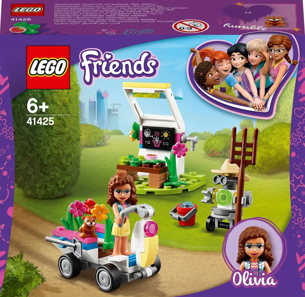 LEGO Friends Olivia’s Bloementuin 41425