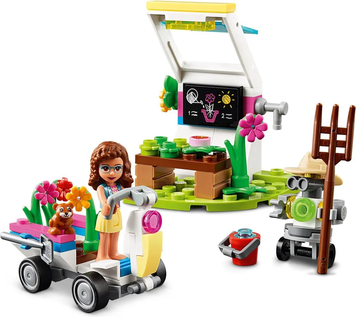 LEGO Friends Olivia’s Bloementuin 41425 - 92 Stukken
