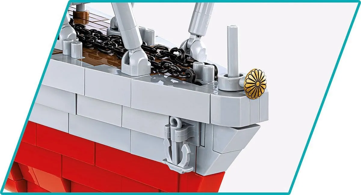 Cobi Vliegdekschip Akagi 3573 Onderdelen - Meerkleurig