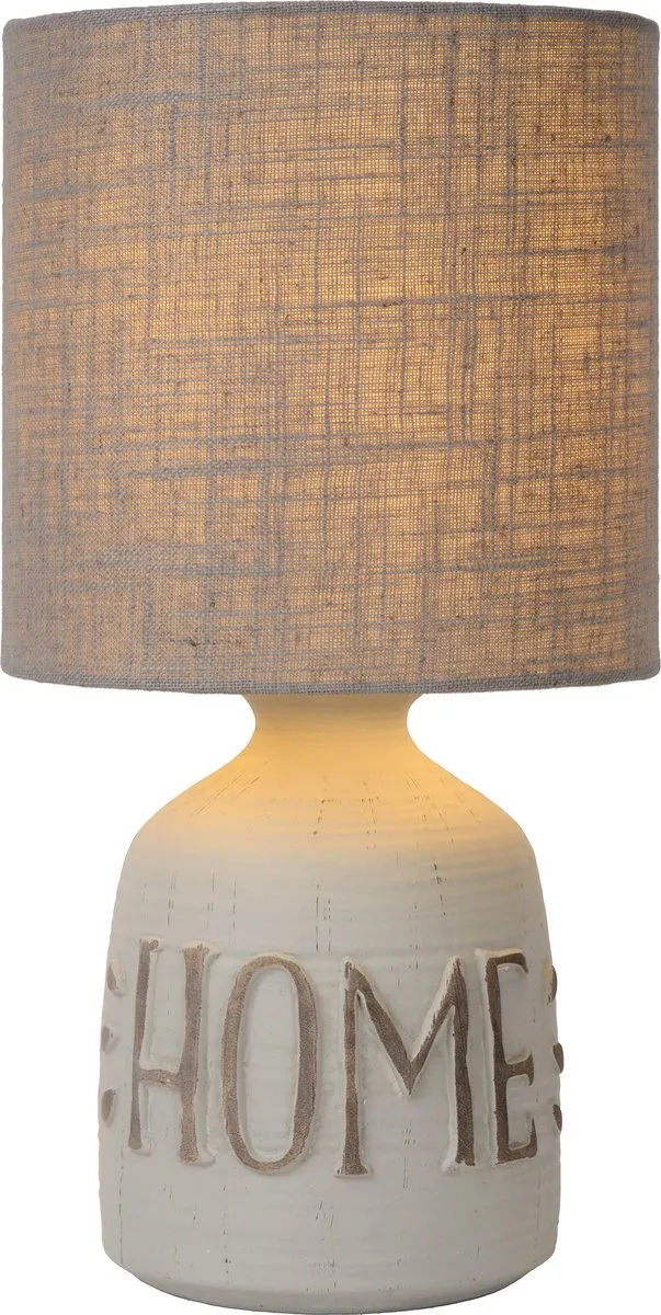 Lucide Cosby Tafellamp Ø16,5cm Grijs
